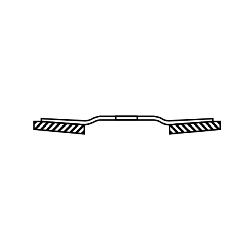 Tarcza listkowa lamelka PFERD PSF Steelox PFC 125 mm P40 - 67744125 - PFERD - 3