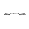 Tarcza listkowa lamelka PFERD PSF Steelox PFC 125 mm P40 - 67744125 - PFERD - 3