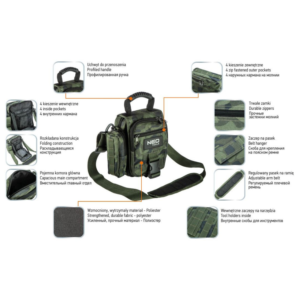 Torba turystyczna CAMO Neo Tools - 84-323 - NEO Tools - 14