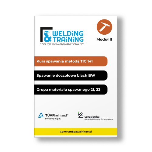 Kurs spawalniczy TIG 141 / spawanie doczołowe blach (BW) / 21, 22 / Welding & Training - TIG-141-BW_B-21_22 - Welding Training -