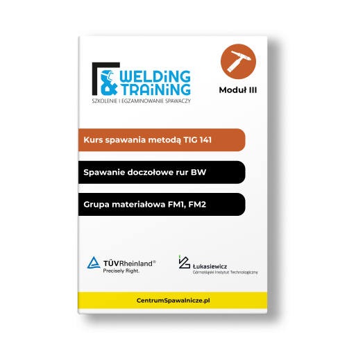 Kurs spawalniczy TIG 141 / spawanie doczołowe rur (BW) / FM1, FM2 / Welding & Training - TIG-141-BW_R-FM1_2 - Welding Training -