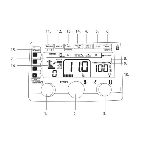 Spawarka Kemppi Kempact 251A / uchwyt Flexlite GX - zestaw - P2205GX-G - Kemppi - 3
