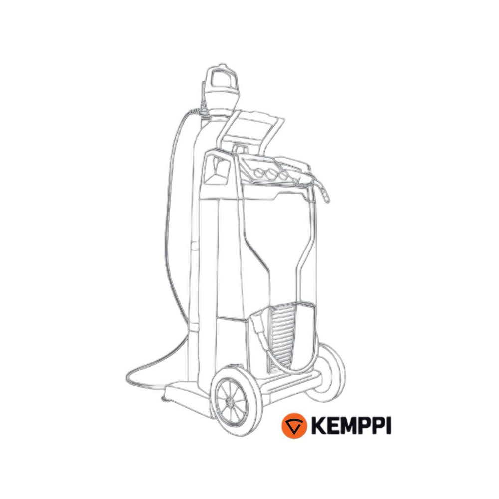 Spawarka Kemppi Kempact 323A / uchwyt Flexlite GC - zestaw - P2253GC-G - Kemppi - 9