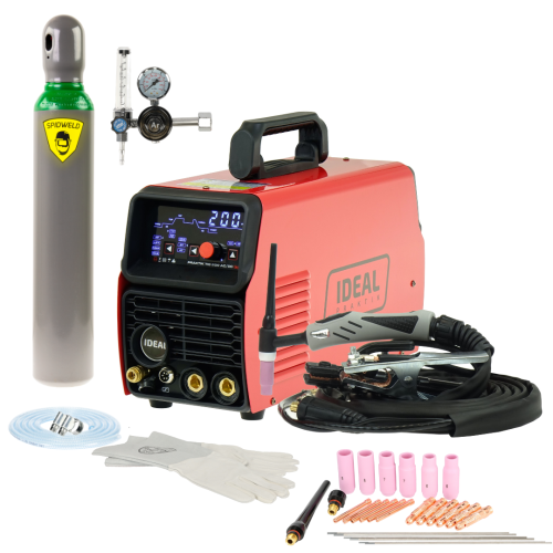 Spawarka Ideal Praktik TIG 200 AC/DC LED - zestaw - PTIG200ACLED-G - Ideal - 3