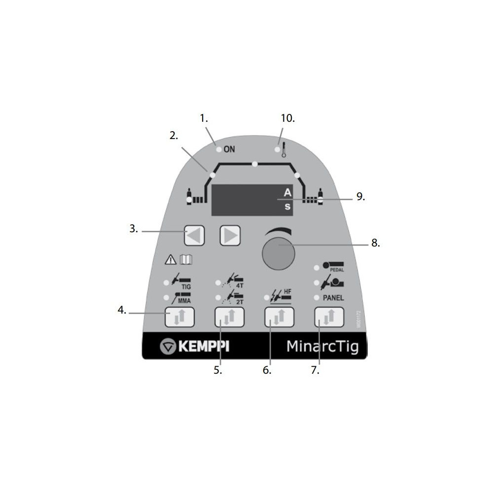 Spawarka Kemppi MinarcTig 250 MLP - zestaw - P0611TX-G - Kemppi - 2
