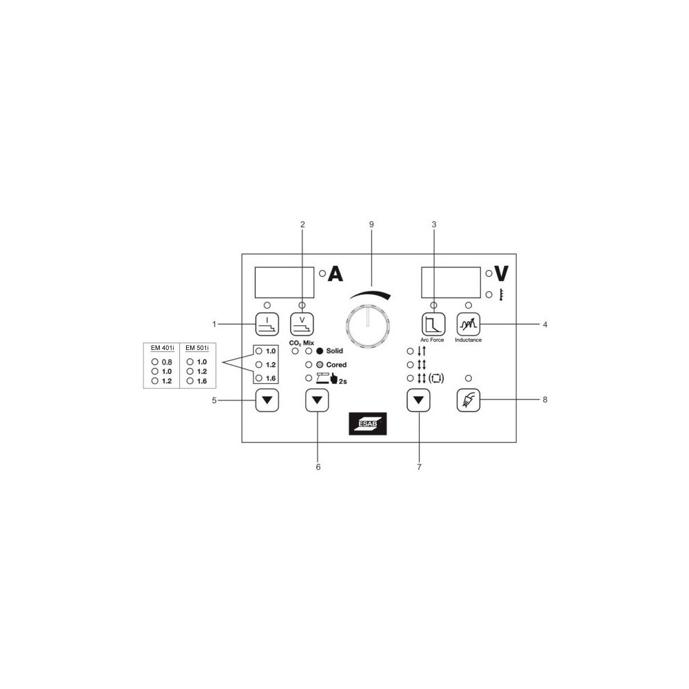 Spawarka ESAB Fabricator EM 401iw - zestaw wodny / 5 m - 0446400883-5M-G - ESAB - 5