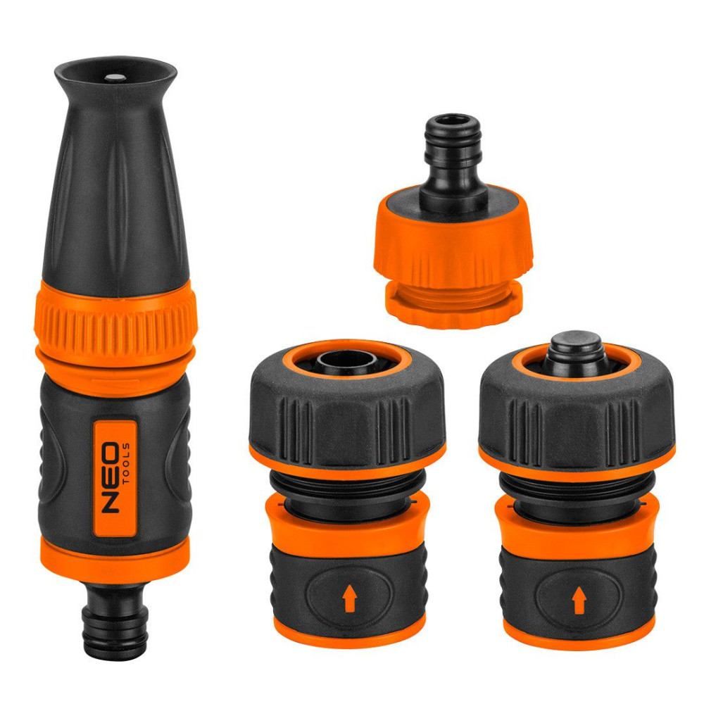 Zestaw ogrodowy 3/4":  wąż 50 m + zraszacz Neo Tools - 15-711_px - NEO Tools - 3