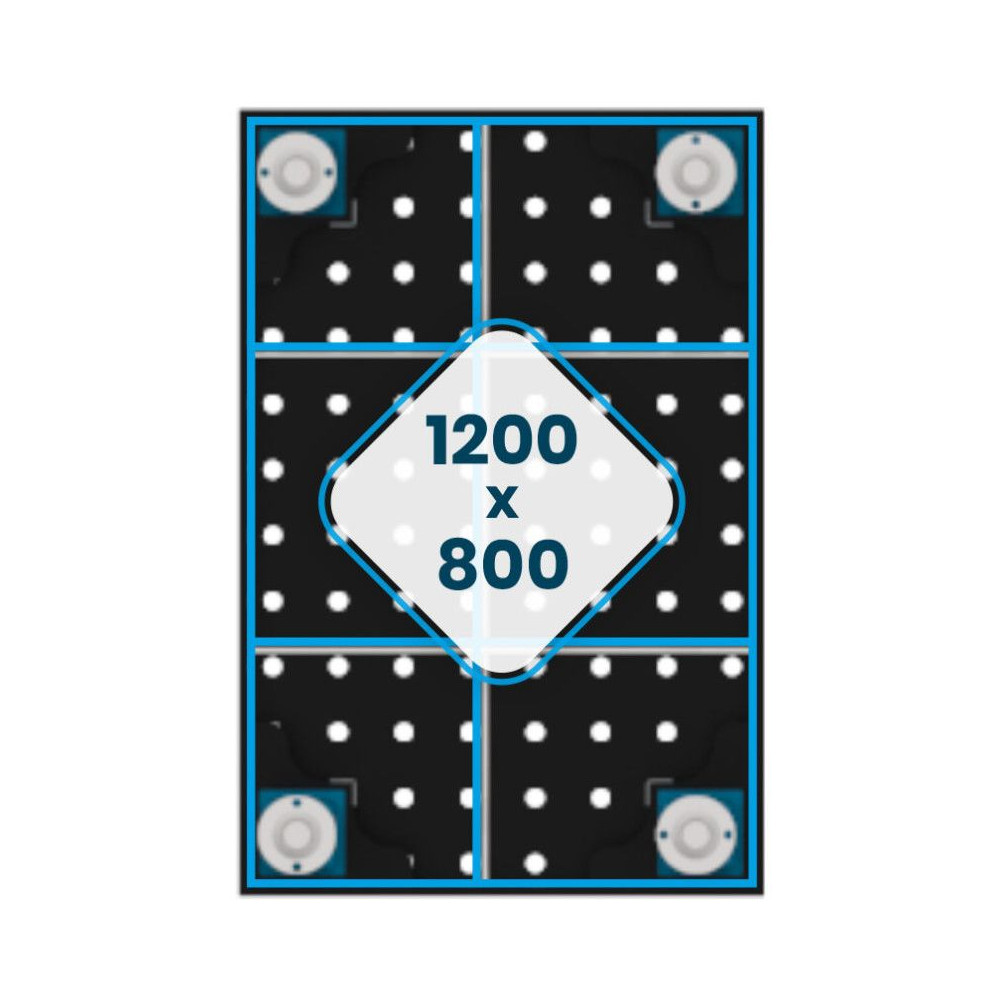 Stół spawalniczy GPPH ECO 1200x800x200 mm - TWT_ECO_120x80 - GPPH - 21