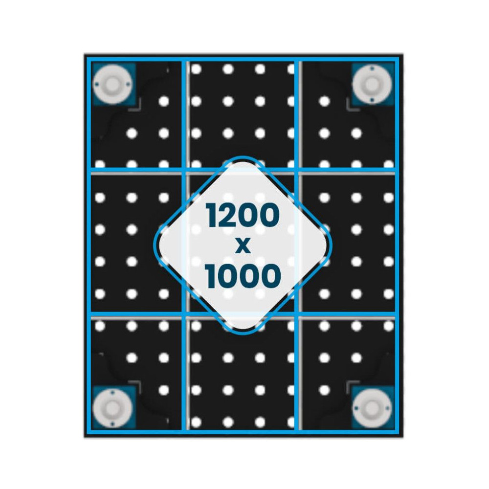 Stół spawalniczy GPPH ECO 1200x1000x200 mm - TWT_ECO_120x100 - GPPH - 21