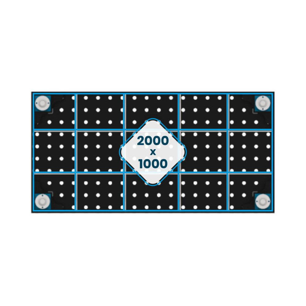Stół spawalniczy GPPH ECO 2000x1000x200 mm - TWT_ECO_200x100 - GPPH - 21