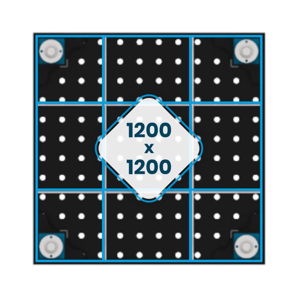 Stół spawalniczy GPPH PLUS 1200x1200x200 mm - TWT_PLUS_120x120 - GPPH - 21
