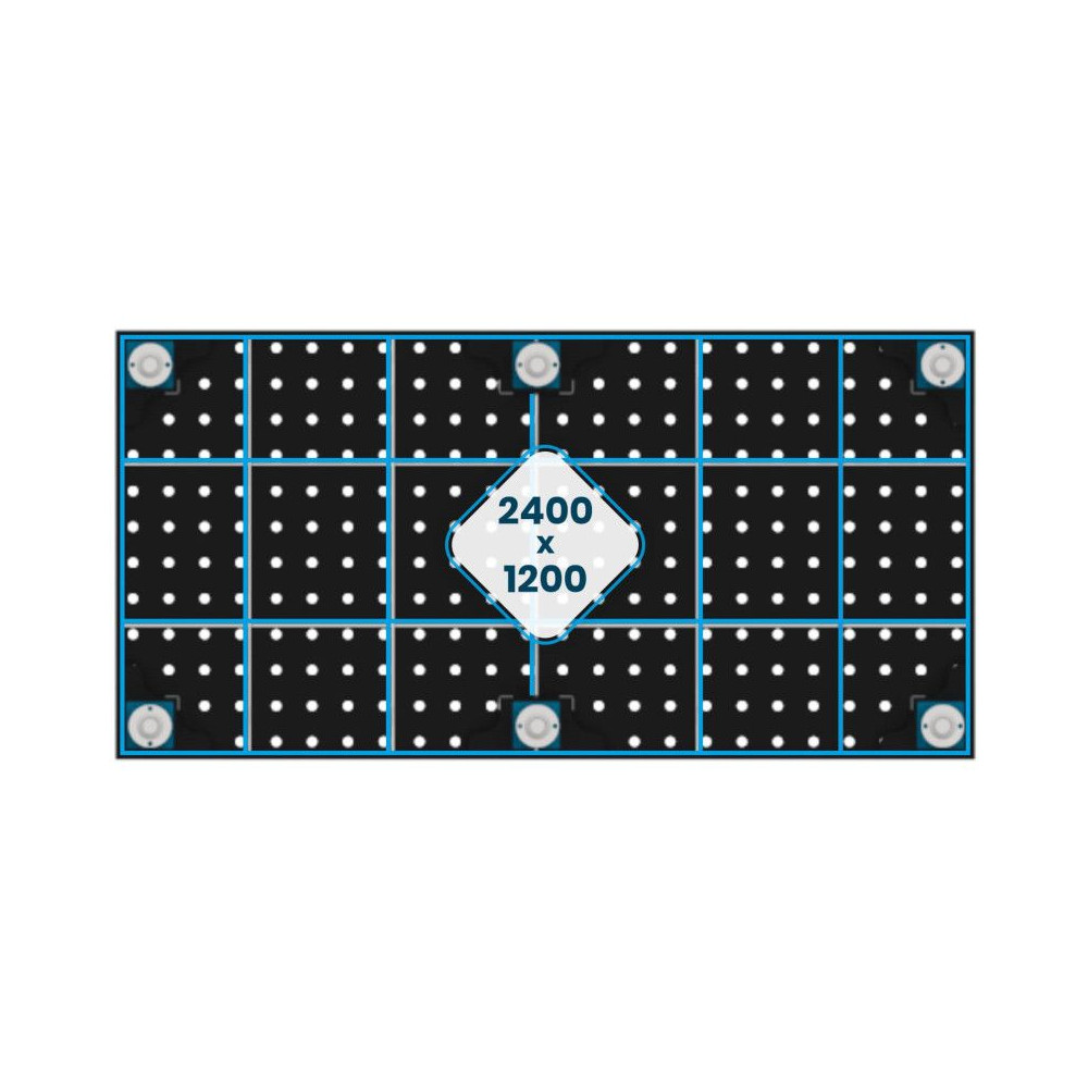 Stół spawalniczy GPPH PLUS 2400x1200x200 mm - TWT_PLUS_240x120 - GPPH - 21