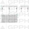 Stół spawalniczy GPPH PLUS 2400x1200x200 mm - TWT_PLUS_240x120 - GPPH - 2