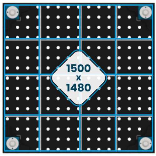 Stół spawalniczy GPPH PRO 1500x1480x200 mm - TWT_PRO_150x148 - GPPH - 21