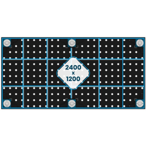 Stół spawalniczy GPPH PRO 2400x1200x200 mm - TWT_PRO_240x120 - GPPH - 21