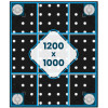 Stół spawalniczy GPPH EXPERT 1200x1000x200 mm - TWT_EXPERT_120x100 - GPPH - 9
