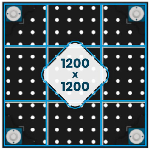 Stół spawalniczy GPPH EXPERT 1200x1200x200 mm - TWT_EXPERT_120x120 - GPPH - 9