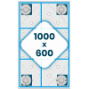 Stół spawalniczy GPPH PLUS INOX 1000x600x200 mm - INOX_PLUS_100x60 - GPPH - 21