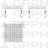 Stół spawalniczy GPPH PLUS INOX 1500x1480x200 mm - INOX_PLUS_150x148 - GPPH - 2