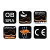 Półbuty sandały robocze OB SRA Neo Tools 82-72X - 82-72X - NEO Tools - 14
