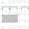 Stół spawalniczy GPPH PLUS INOX 3000x1480x200 mm - INOX_PLUS_300x148 - GPPH - 2