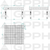 Stół spawalniczy GPPH PRO INOX 1500x1480x200 mm - INOX_PRO_150x148 - GPPH - 2