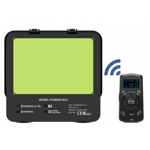 Przyłbica spawalnicza Ideal APS-P33M-RC2 F1-Flip z pilotem Bluetooth - APS-P33M-R-F1-G - Ideal - 25