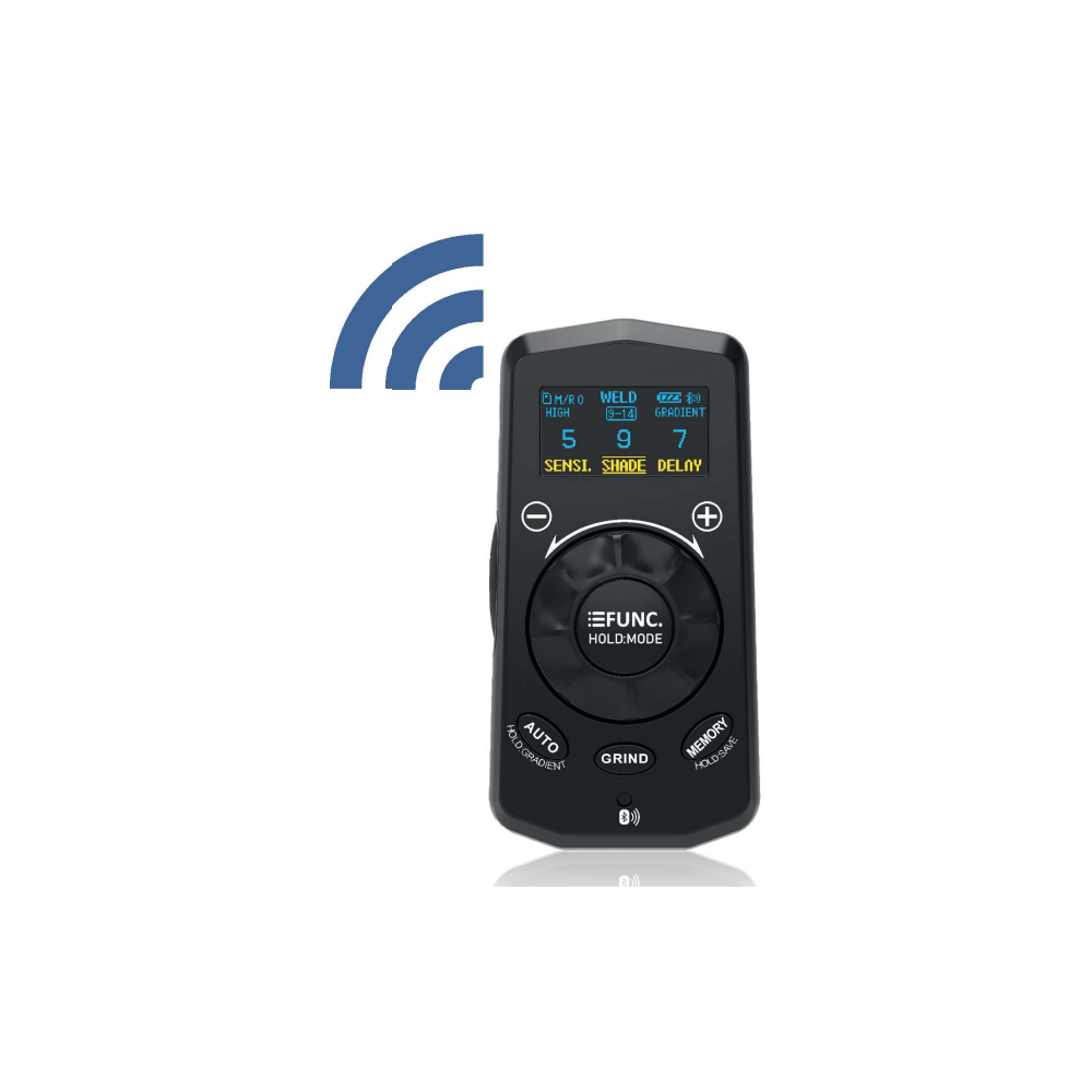 Przyłbica spawalnicza Ideal APS-P33M-RC2 FS1-Flip z pilotem Bluetooth - APS-P33M-R-FS1-G - Ideal - 27