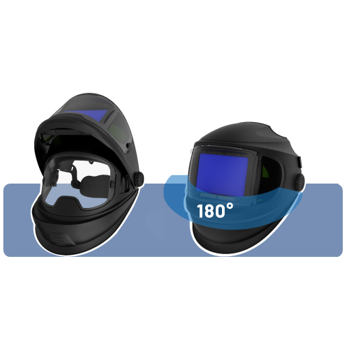 Przyłbica spawalnicza Ideal APS-P33M-RC2 FS1-Flip z pilotem Bluetooth - APS-P33M-R-FS1-G - Ideal - 24