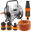 Zestaw ogrodowy 1/2":  stojak metalowy + wąż 50 m + zraszacz Neo Tools - 15-790_px - NEO Tools - 1