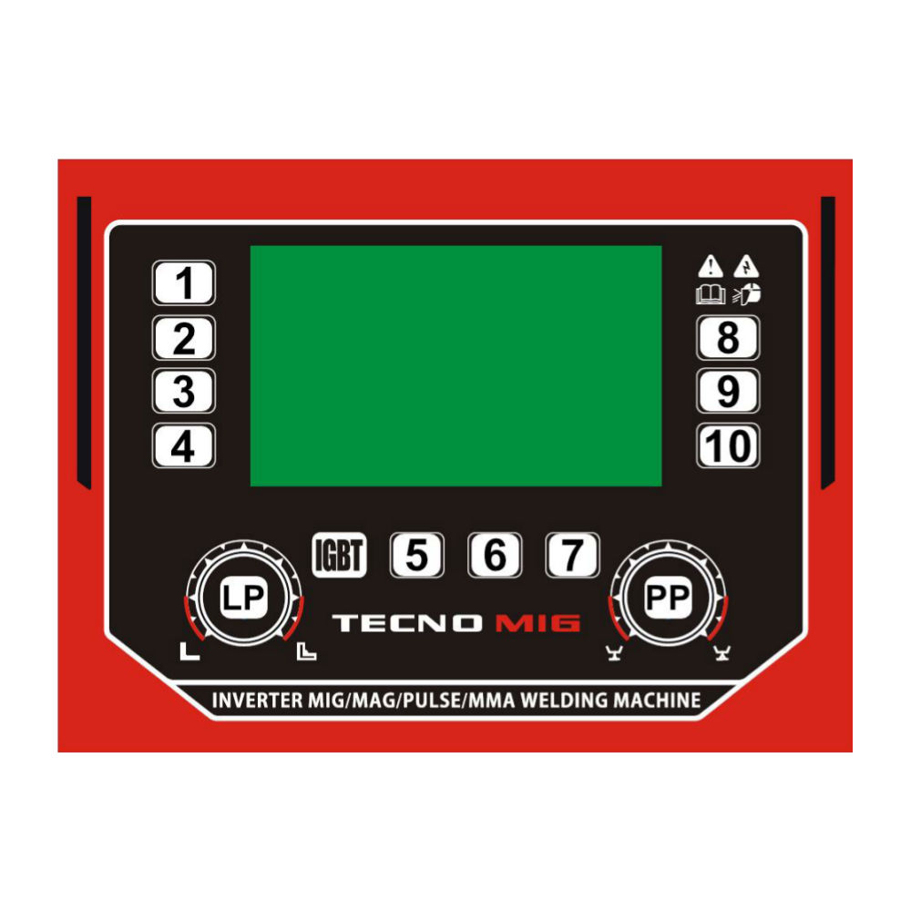 Spawarka Ideal Tecnomig 286 Pulse Synergic LCD - zestaw - TMIG286PLCD-G - Ideal - 9