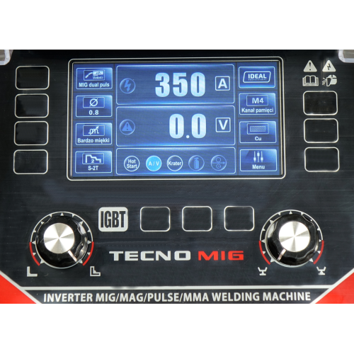 Spawarka Ideal Tecnomig 366 Pulse Synergic LCD - zestaw - TMIG366PLCD-G - Ideal - 8