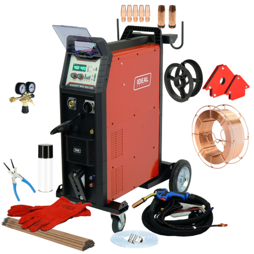 Spawarka Ideal Expert MIG 405 Compact Synergic - zestaw wodny - EXMIG405CW-G - Ideal - 4