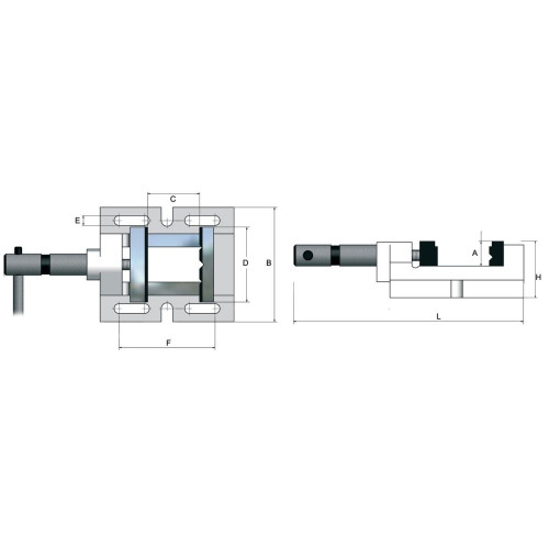 Imadło maszynowe Optimum BMS 150 - 3000015 - Optimum - 2