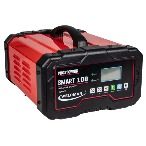 Prostownik z rozruchem Weldman Smart 100 - 104 531 - Weldman - 2