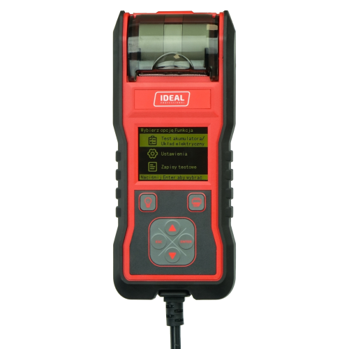 Tester akumulatorów Ideal BDT4000A (cyfrowy z drukarką) 6/12 V - BDT4000A - Ideal - 1 2