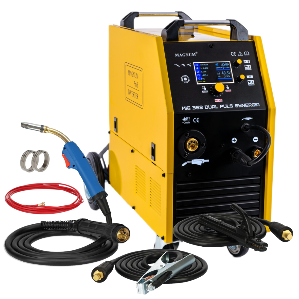 Spawarka Magnum MIG 352 Dual Puls Synergia - zestaw - U MI 352 DP SYN-G - Magnum - 1
