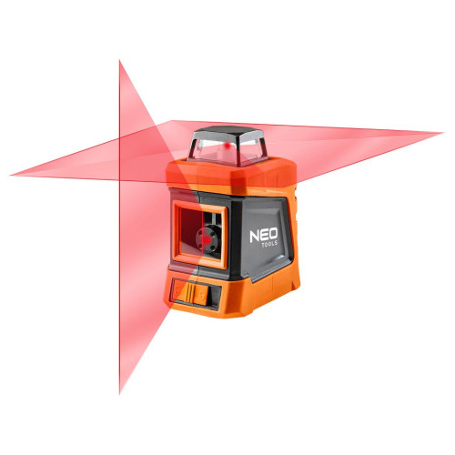Laser krzyżowy płaszczyznowy 15 m 360° + statyw Neo Tools - zestaw - 75-102 - NEO Tools - 2