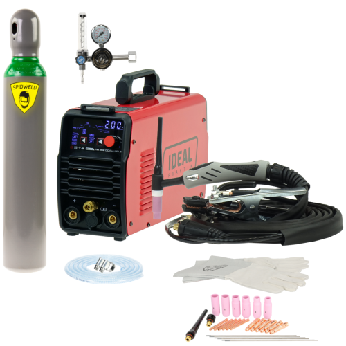Spawarka Ideal Praktik TIG 202 DC Pulse LED - zestaw - PTIG202PLED-G - Ideal - 3