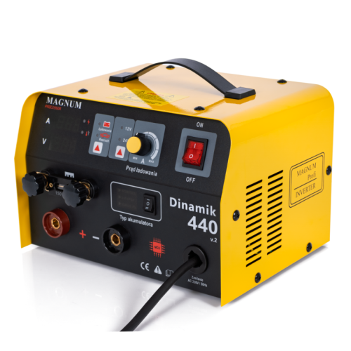 Prostownik z rozruchem Magnum Dinamik 440 v2 - U ŁR INV-440 V2 - Magnum - 4