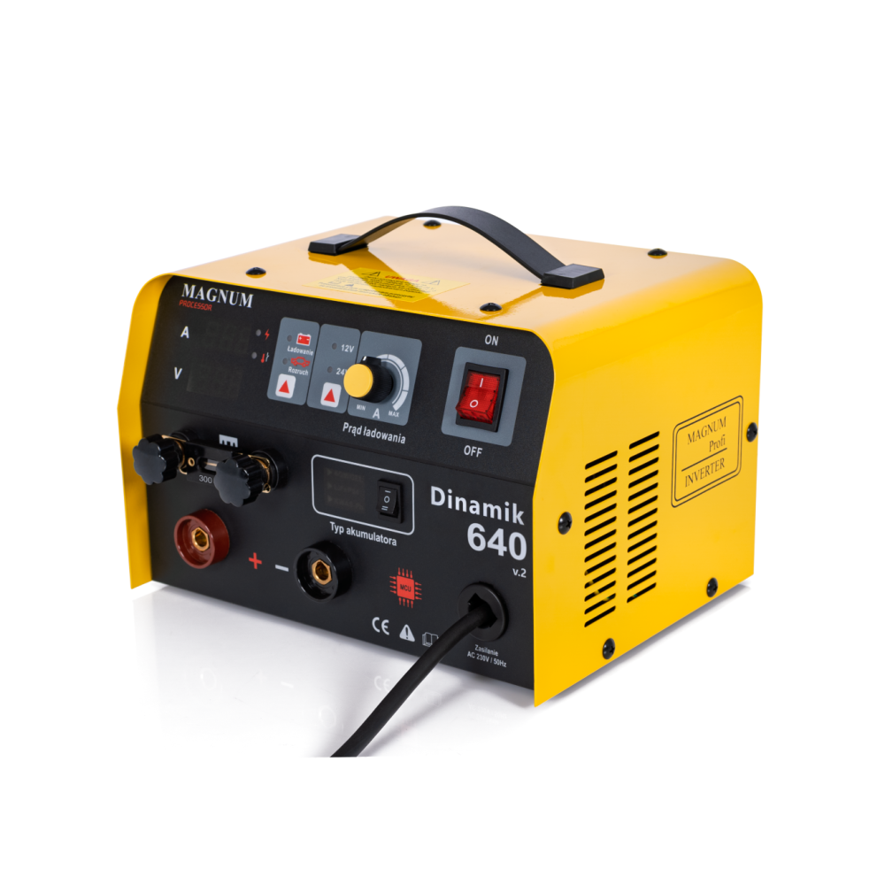 Prostownik z rozruchem Magnum Dinamik 640 v2 - U ŁR INV-640 V2 - Magnum - 4