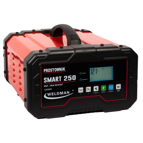 Prostownik z rozruchem Weldman Smart 250 - 104 532 - Weldman - 2