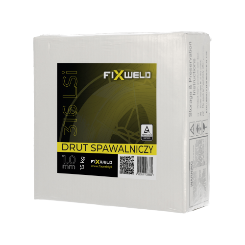 Drut spawalniczy MIG Fixweld 316 LSi fi 1,0 mm / 15 kg - FIX-MIG-316-10-15 - FIXWELD - 6