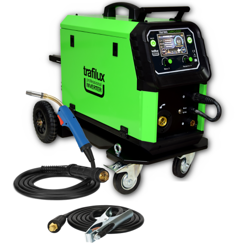 Spawarka Trafilux Trafimig Compact 250 Dual Puls LCD - zestaw - 5904044980296-G - Trafilux - 1