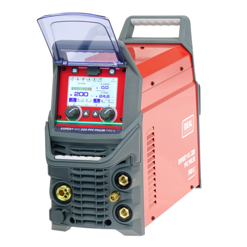 Spawarka Ideal Expert MIG 220 PFC Pulse Pro5 LCD - zestaw - EXMIG220P-G - Ideal - 2
