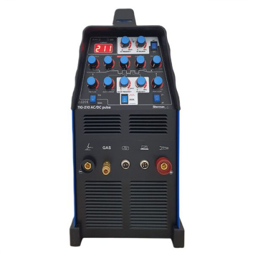 Spawarka Sherman TIG 210 AC/DC Pulse - zestaw - SINW-TIG210ACDCP-G - Sherman - 5