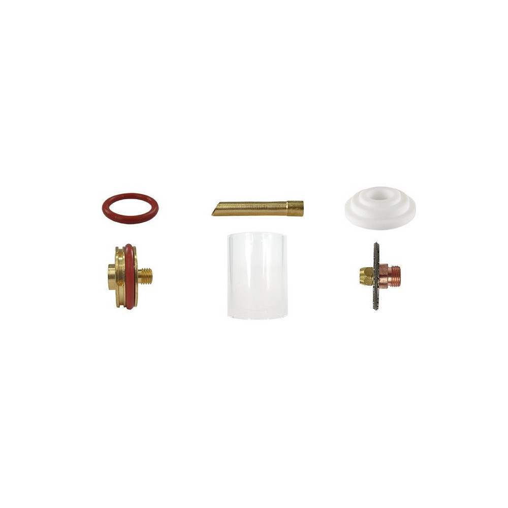 Zestaw części Pyrex (Quartz) 9/20 duża soczewka / 1,6 mm / długa dysza / Sherman - 7812091 - Sherman - 2
