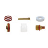 Zestaw części Pyrex (Quartz) 9/20 soczewka / 3,2 mm / dysza champagne / Sherman - 7812353 - Sherman - 2