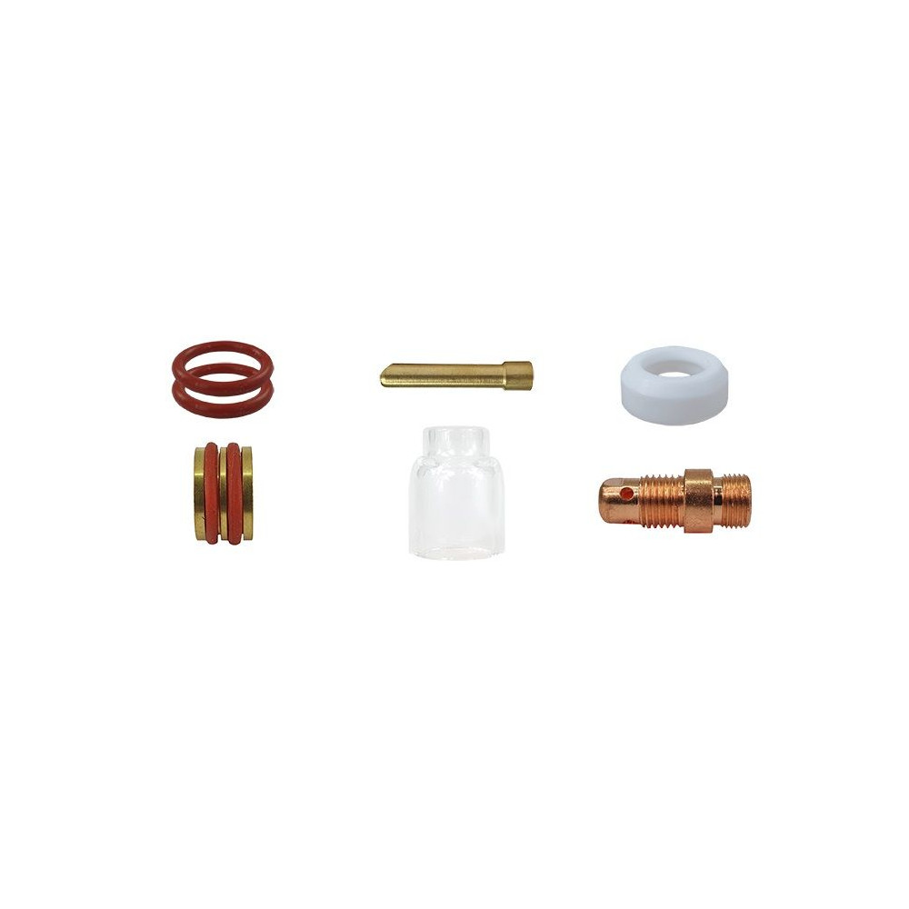 Zestaw części Pyrex (Quartz) 17/18/26 standard D14 wersja krótka / 3,2 mm / Sherman - 7812114 - Sherman - 2