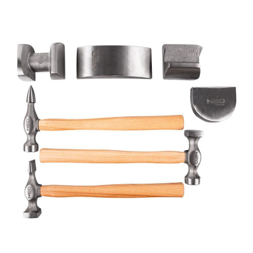 Zestaw młotków blacharskich 7 el. Neo Tools - 11-640 - NEO Tools - 2